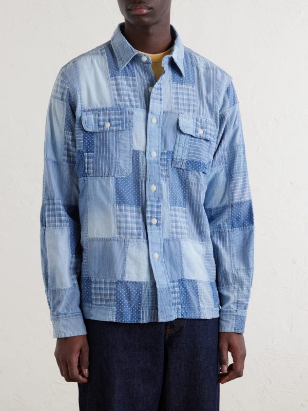 Patchwork Cotton Shirt - FR Patchwork Cotton Shirt - FR