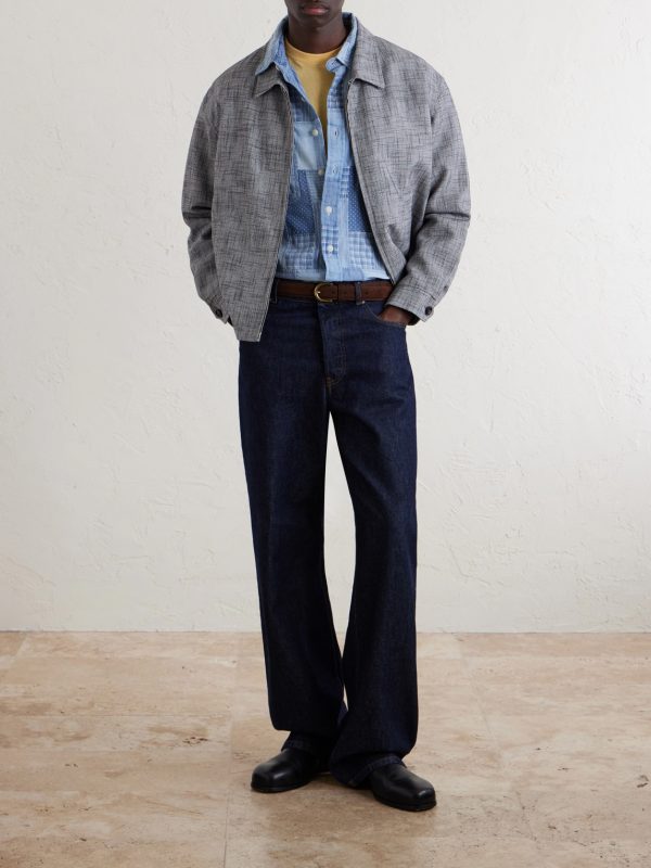 Patchwork Cotton Shirt - OU Patchwork Cotton Shirt - OU