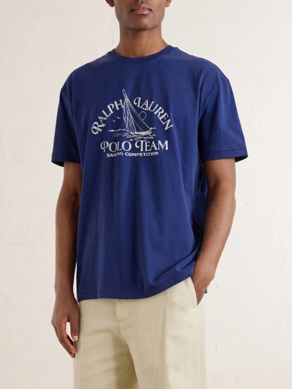 Logo-Print Cotton-Jersey T-Shirt - FR