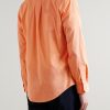 Logo-Embroidered Cotton Shirt - BK