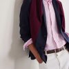 Button-Down Collar Logo-Embroidered Striped Cotton Shirt - CU Button-Down Collar Logo-Embroidered Striped Cotton Shirt - CU