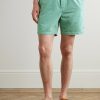 Straight-Leg Cotton Drawstring Shorts - FR Straight-Leg Cotton Drawstring Shorts - FR