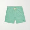 Straight-Leg Cotton Drawstring Shorts Straight-Leg Cotton Drawstring Shorts