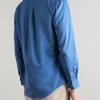 Logo-Embroidered Cotton Shirt - BK