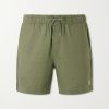 Straight-Leg Linen Drawstring Shorts Straight-Leg Linen Drawstring Shorts