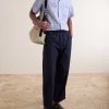 Convertible-Collar Logo-Embroidered Patchwork Cotton-Seersucker Shirt - OU
