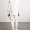 Straight-Leg Linen Trousers - BK