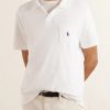 Logo-Embroidered Cotton-Blend Terry Polo Shirt - FR Logo-Embroidered Cotton-Blend Terry Polo Shirt - FR