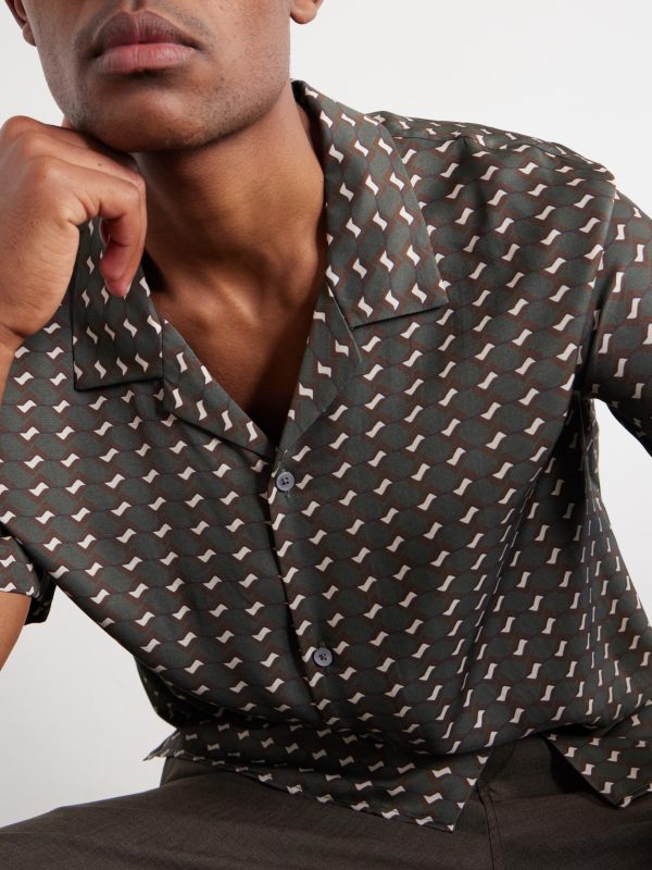 Wiggle Printed Woven Shirt - CU