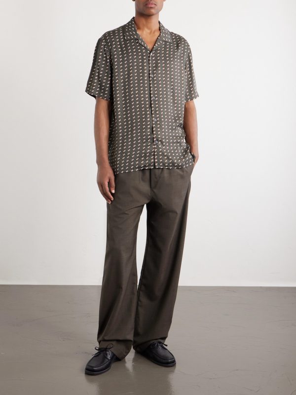 Wiggle Printed Woven Shirt - OU