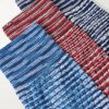 Three-Pack Crochet-Knit Cotton-Blend Socks - CU Three-Pack Crochet-Knit Cotton-Blend Socks - CU