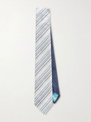7cm Striped Silk Tie 7cm Striped Silk Tie