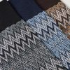Three-Pack Crochet-Knit Cotton-Blend Socks - CU Three-Pack Crochet-Knit Cotton-Blend Socks - CU