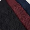 Three-Pack Crochet-Knit Cotton-Blend Socks - CU Three-Pack Crochet-Knit Cotton-Blend Socks - CU