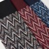 Three-Pack Crochet-Knit Cotton-Blend Socks - CU Three-Pack Crochet-Knit Cotton-Blend Socks - CU