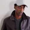 Striped Jacquard Woven Baseball Cap - FR Striped Jacquard Woven Baseball Cap - FR