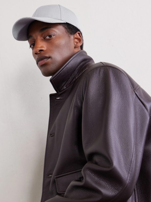 Striped Jacquard Woven Baseball Cap - OU Striped Jacquard Woven Baseball Cap - OU