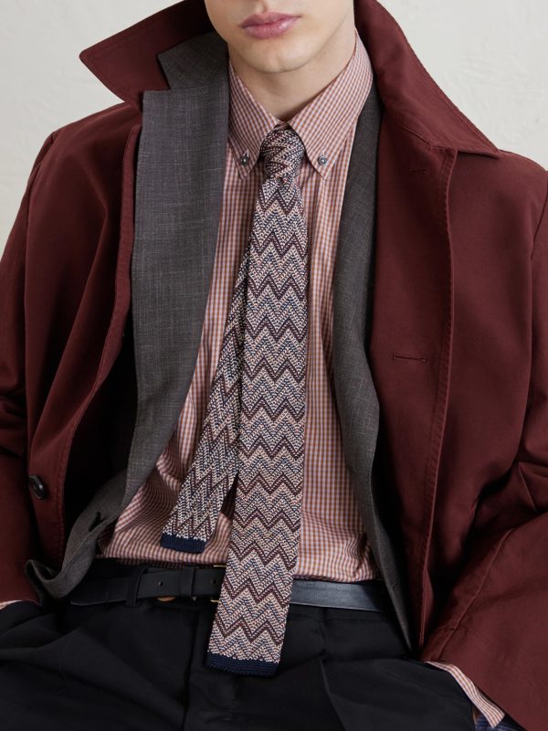 6cm Knitted Cotton and Silk-Blend Tie - FR