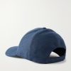 Striped Jacquard-Knit Cotton Baseball Cap - BK Striped Jacquard-Knit Cotton Baseball Cap - BK