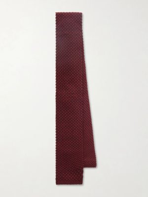 6cm Crochet-Knit Cotton and Silk-Blend Tie 6cm Crochet-Knit Cotton and Silk-Blend Tie