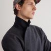 Logo-Embroidered Checked Wool and Linen-Blend Cap - OU Logo-Embroidered Checked Wool and Linen-Blend Cap - OU