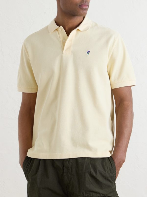Logo-Embroidered Cotton-Piqué Polo Shirt - FR Logo-Embroidered Cotton-Piqué Polo Shirt - FR