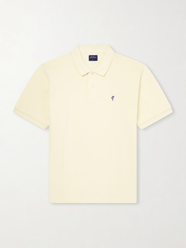 Logo-Embroidered Cotton-Piqué Polo Shirt Logo-Embroidered Cotton-Piqué Polo Shirt