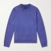 Logo-Embroidered Cotton-Jersey Sweatshirt Logo-Embroidered Cotton-Jersey Sweatshirt