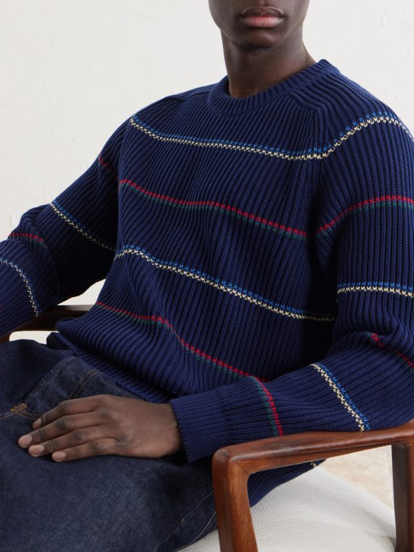 Ribbed Cotton Sweater - CU Ribbed Cotton Sweater - CU