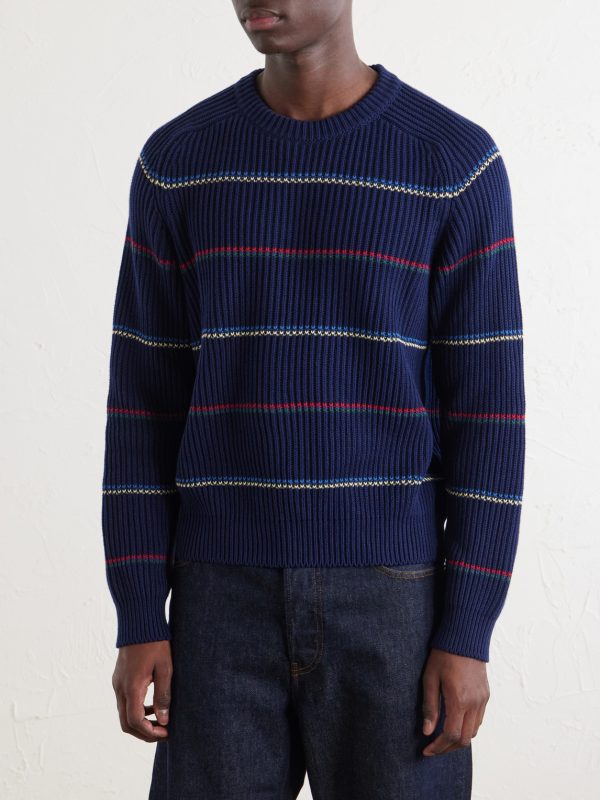 Ribbed Cotton Sweater - FR Ribbed Cotton Sweater - FR