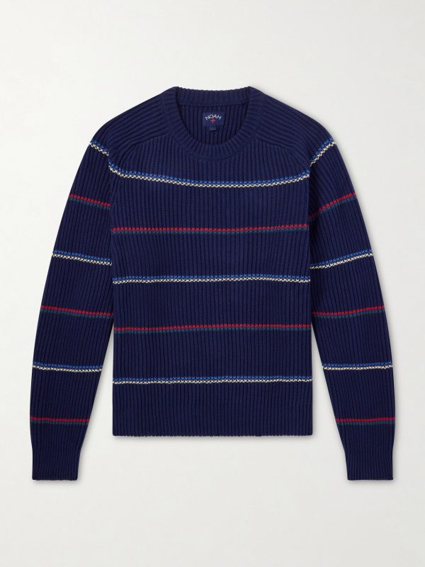 Ribbed Cotton Sweater Ribbed Cotton Sweater