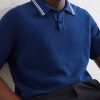 Striped Organic Cotton Polo Shirt - CU