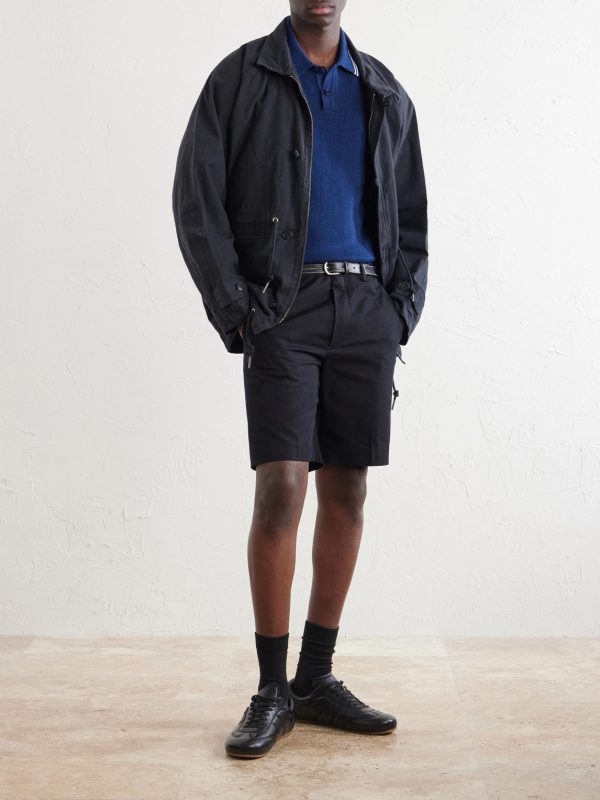 Striped Organic Cotton Polo Shirt - OU