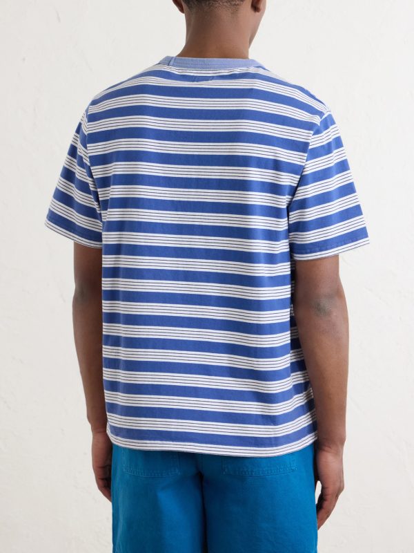 Striped Cotton-Jersey T-Shirt - BK Striped Cotton-Jersey T-Shirt - BK