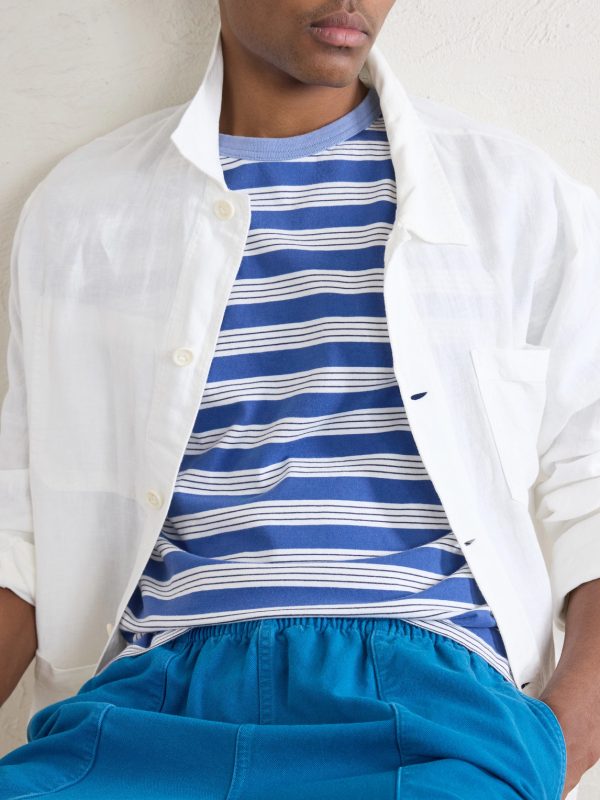 Striped Cotton-Jersey T-Shirt - CU Striped Cotton-Jersey T-Shirt - CU