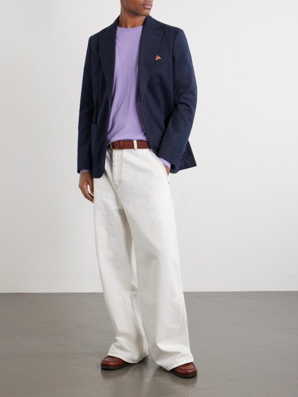 Cotton-Twill Suit Jacket - OU