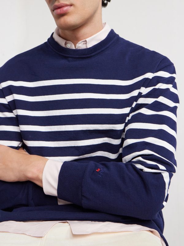 Striped Cotton-Jersey T-Shirt - CU Striped Cotton-Jersey T-Shirt - CU
