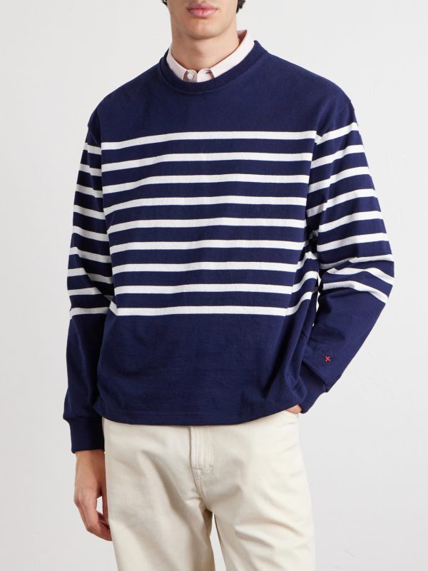 Striped Cotton-Jersey T-Shirt - FR Striped Cotton-Jersey T-Shirt - FR