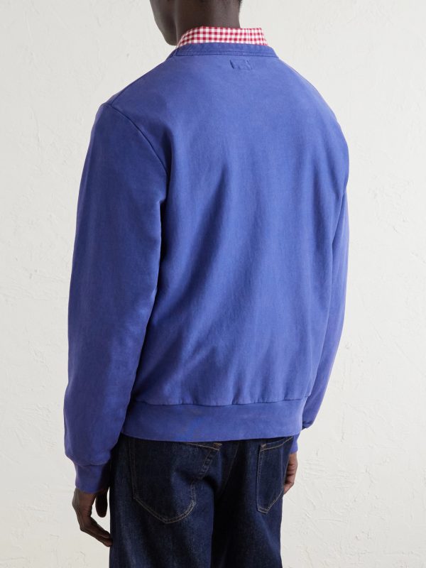 Logo-Printed Cotton Sweatshirt - BK Logo-Printed Cotton Sweatshirt - BK