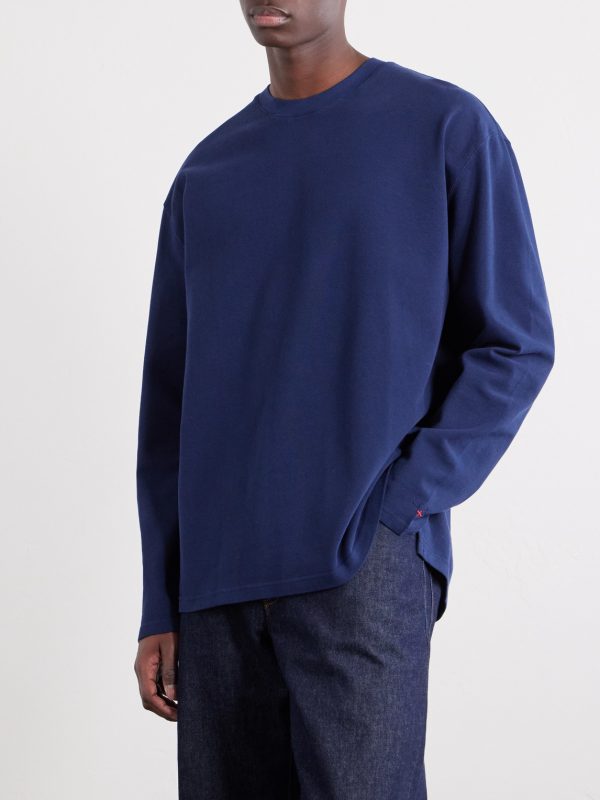 Cotton-Piqué Sweater - FR Cotton-Piqué Sweater - FR