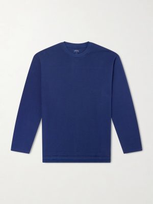 Cotton-Piqué Sweater Cotton-Piqué Sweater