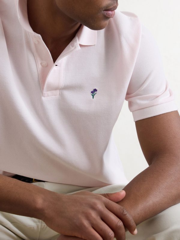 Logo-Embroidered Cotton-Piqué Polo Shirt - CU Logo-Embroidered Cotton-Piqué Polo Shirt - CU