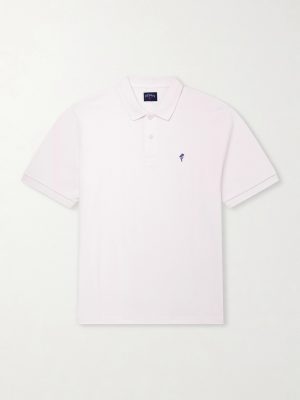 Logo-Embroidered Cotton-Piqué Polo Shirt Logo-Embroidered Cotton-Piqué Polo Shirt