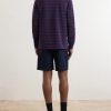 Striped Cotton-Piqué Polo Shirt - BK