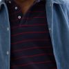 Striped Cotton-Piqué Polo Shirt - CU