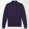 Striped Cotton-Piqué Polo Shirt