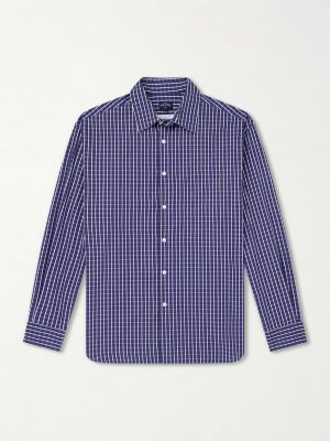 Oversized Checked Cotton-Poplin Shirt Oversized Checked Cotton-Poplin Shirt