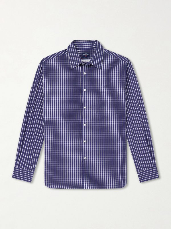 Oversized Checked Cotton-Poplin Shirt Oversized Checked Cotton-Poplin Shirt