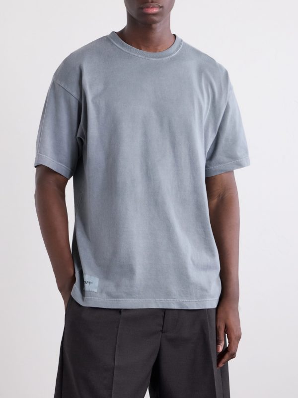 Logo-Appliquéd Cotton-Jersey T-Shirt - FR Logo-Appliquéd Cotton-Jersey T-Shirt - FR