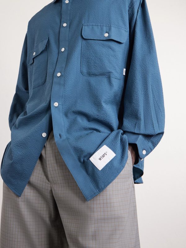 Checked Seersucker Shirt - CU Checked Seersucker Shirt - CU